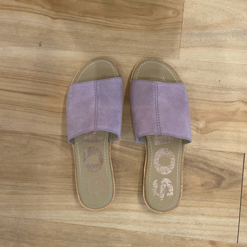 Sorel Ella Block Slide Sandal